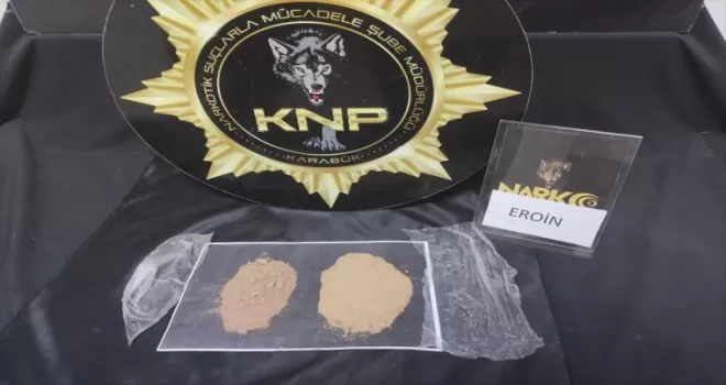 Karabük’te uyuşturucu operasyonunda 1 kişi yakalandı