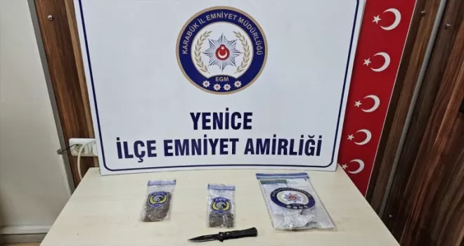 Karabük’te uyuşturucu operasyonunda 2 kişi gözaltına alındı