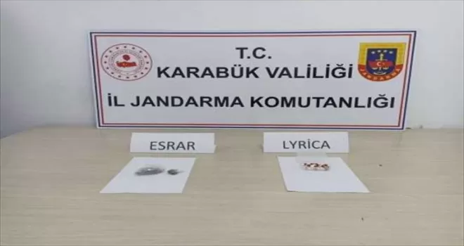 Karabük’te uyuşturucu operasyonunda 2 zanlı yakalandı