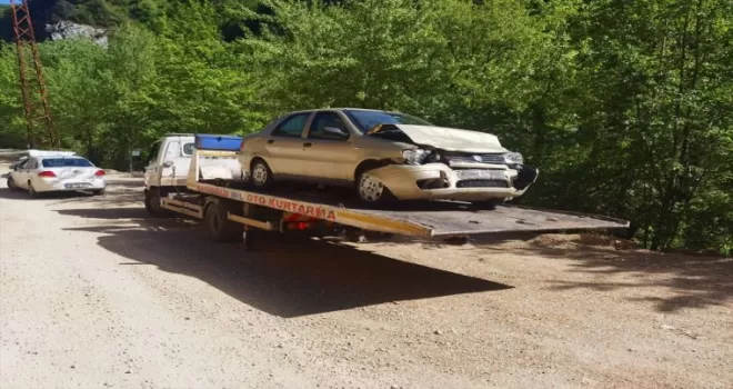 Karabük’te zincirleme trafik kazasında 1 kişi yaralandı