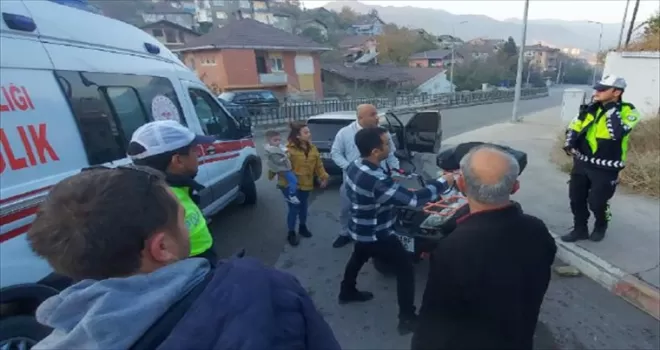 Karabük'teki trafik kazalarında 2 kişi yaralandı