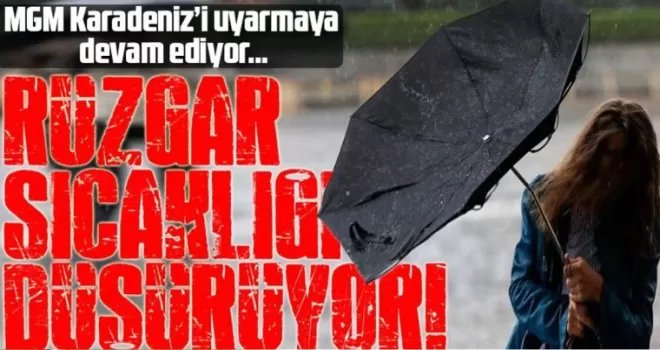 Karadeniz Bölgesi’nde Hava Durumu!