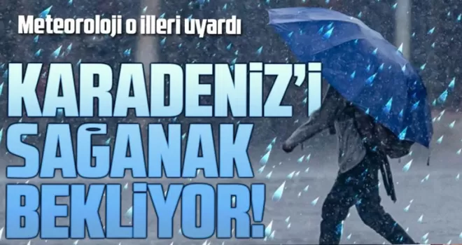 Karadeniz’de Hava Durumu: Bulutlu ve Yağışlı
