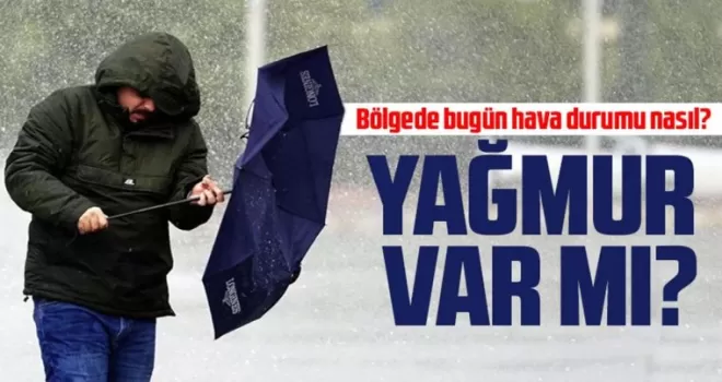 Karadeniz’de Sağanak, Ege’de Şiddetli Rüzgar!