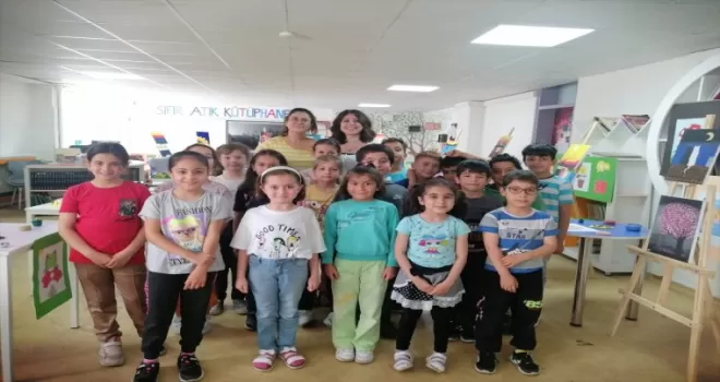 Kargı Cumhuriyet Yatılı Bölge Ortaokulu’nda yıl sonu sergisi açıldı