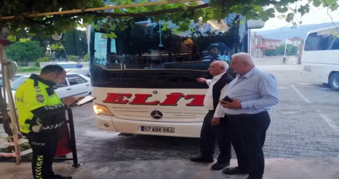 Kargı’da yolcu otobüsleri denetlendi
