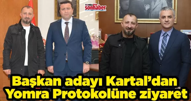 Kartal’dan Yomra Protokolüne ziyaret