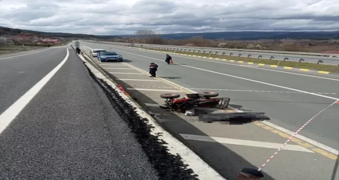 Kastamonu’da ATV motoru ile üst geçitten düşen yaşlı adam öldü