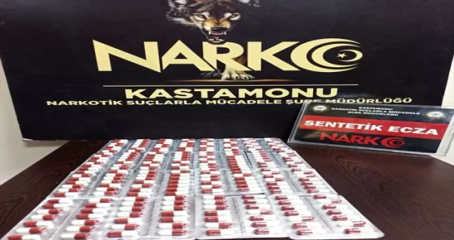 Kastamonu'da düzenlenen uyuşturucu operasyonunda 1 zanlı tutuklandı