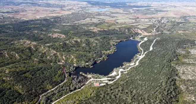 Kastamonu'da göletin bozulan vanalarını dalgıçlar değiştirdi