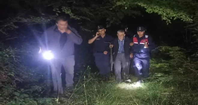 Kastamonu’da kaybolan alzaymır hastasını jandarma buldu