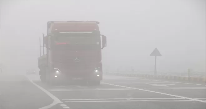 Kastamonu'da sis etkili oldu