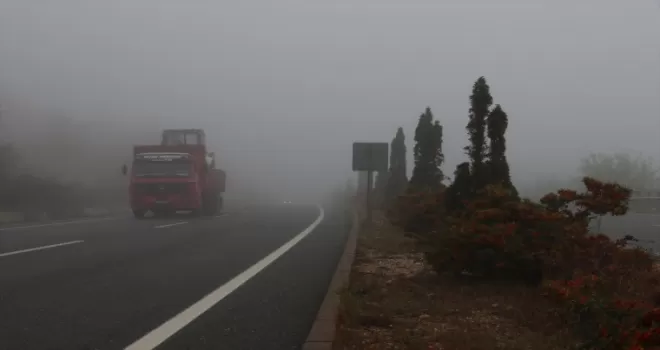 Kastamonu’da sis etkili oluyor