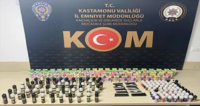 Kastamonu’da tütün kaçakçılığı operasyonunda 4 zanlı yakalandı