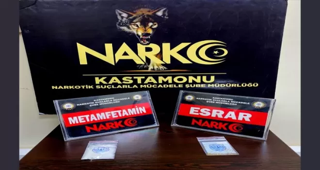 Kastamonu’da uyuşturucu operasyonunda 2 zanlı tutuklandı