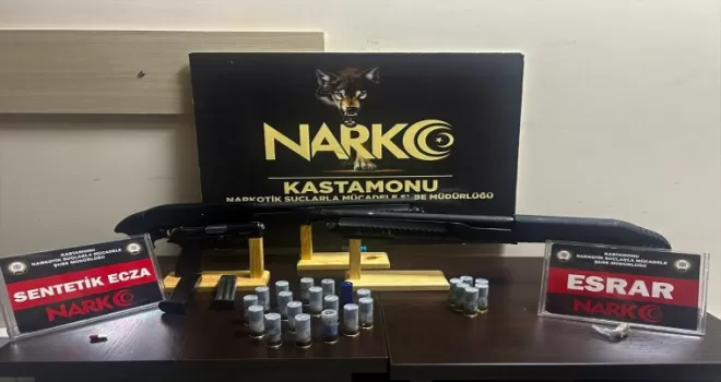 Kastamonu'da uyuşturucu operasyonunda 5 şüpheli gözaltına alındı