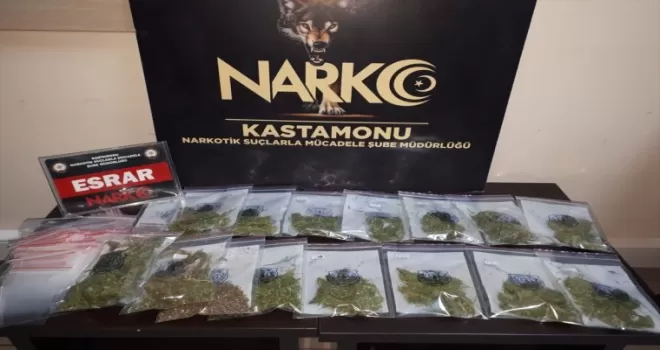 Kastamonu'da uyuşturucu operasyonunda yakalanan kişi tutuklandı