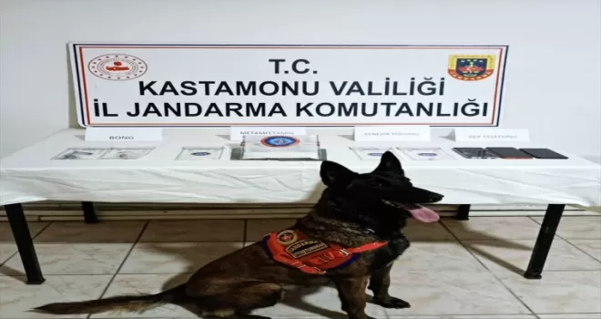 Kastamonu’da uyuşturucu operasyonunda yakalanan zanlı tutuklandı