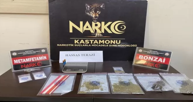 Kastamonu’da uyuşturucuyla yakalanan şüpheli tutuklandı