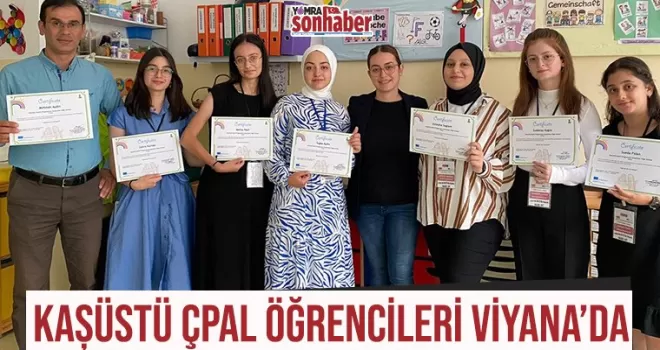 Kaşüstü ÇPAL öğrencileri Viyana’da