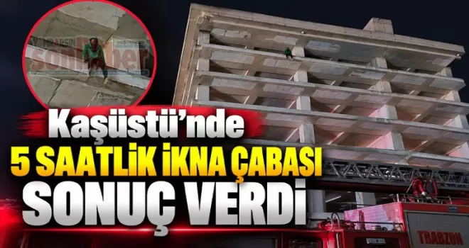Kaşüstü’nde 5 Saatlik İkna Çabası Sonuç Verdi