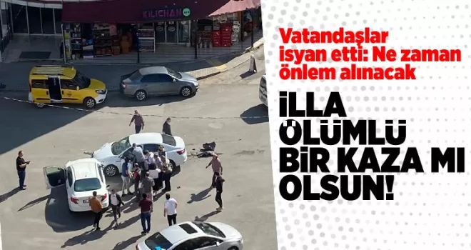 Kaşüstü'nde yine aynı yer yine kaza...
