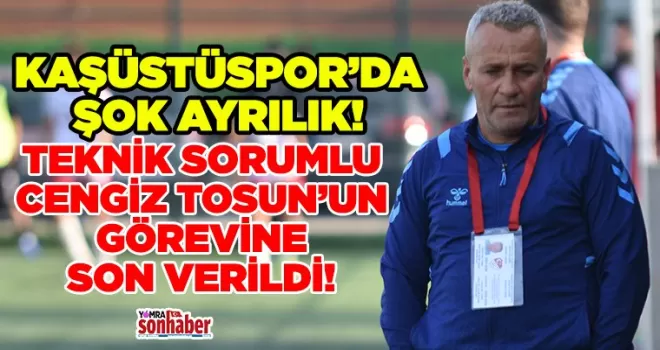Kasüstüspor’da Teknik Direktör Cengiz Tosun ile Yollar Ayrıldı