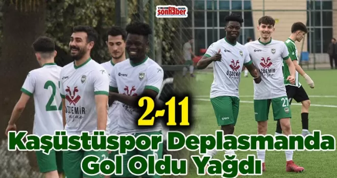 Kaşüstüspor Deplasmanda Gol Oldu Yağdı... 11-2