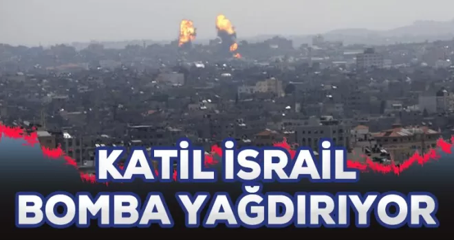 Katil İsrail bomba yağdırıyor... Açık açık savaş!  