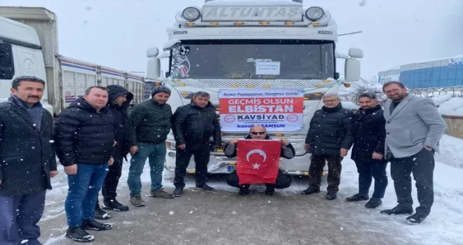 KAVSİYAD'tan deprem bölgesine yardım