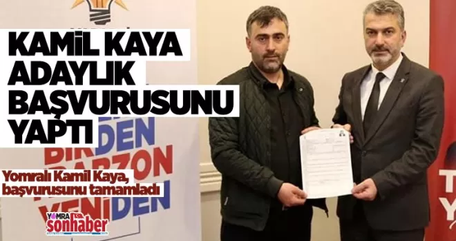 Kaya Milletvekili aday adayı