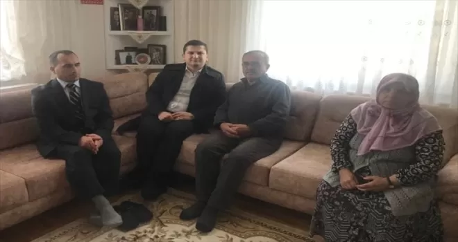 Kaymakam Atar'dan şehit ailesine ziyaret