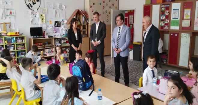 Kaymakam Maytalman’dan okul ziyareti