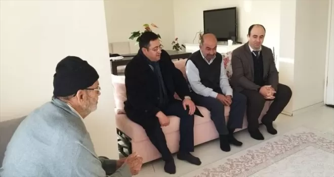 Kaymakam Zaman’dan deprem bölgesinden gelen ailelere ziyaret