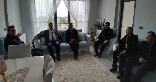 Kaymakam Zaman’dan şehit ailelerine ziyaret