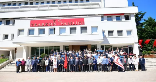 Kıbrıs Barış Harekatı’nın 49. yıl dönümü Trabzon’da törenle kutlandı