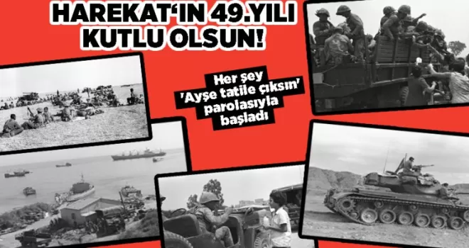 Kıbrıs Barış Harekatı üzerinden 49 yıl geçti