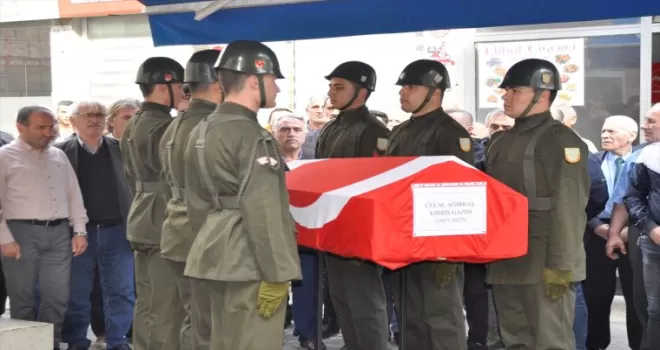 Kıbrıs gazisi Artvin’de son yolculuğuna uğurlandı