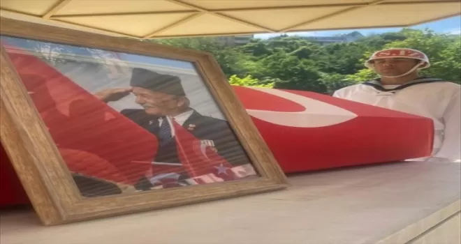 Kıbrıs gazisi memleketi Zonguldak’ta son yolculuğuna uğurlandı