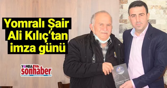 Kılıç’tan imza günü