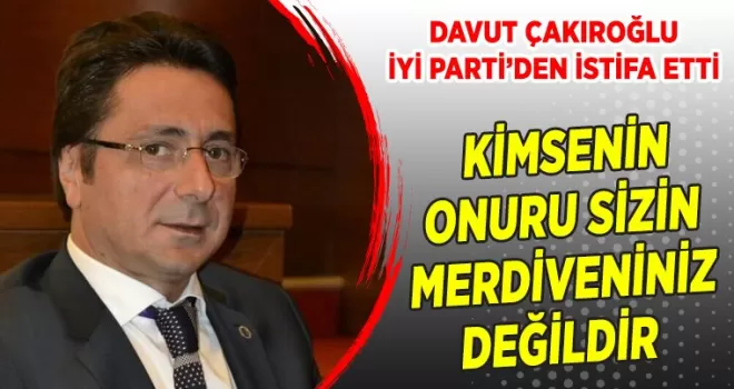 Kimsenin onuru sizin merdiveniniz değil...
