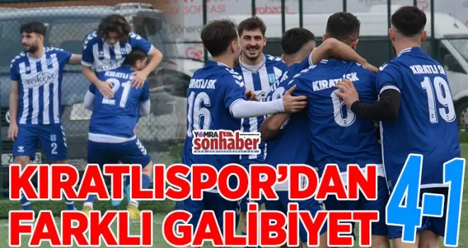 Kıratlıspor’dan Farklı Galibiyet!
