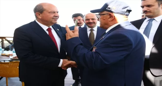 KKTC Cumhurbaşkanı Tatar, Giresun’da Kıbrıs gazileriyle buluştu: