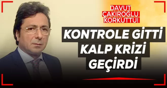 Kontrole gitti, kalp krizi geçirdi!  