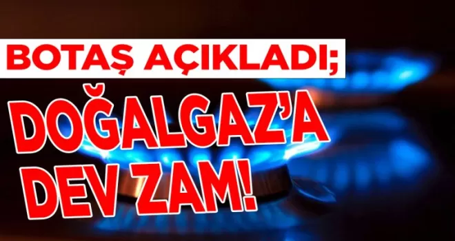Konutlarda Kullanılan Doğalgaza %38 Zam Geldi