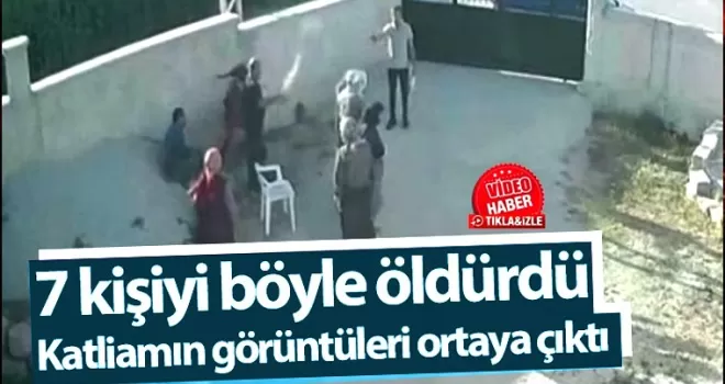 Konya'daki katliam görüntüleri ortaya çıktı