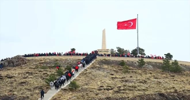 Kop Dağı Müdafaası Tarihi Milli Parkı’nda “100. Yıl Yürüyüşü“ yapıldı
