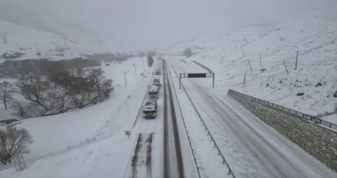 Kop Dağı'nda ulaşım kontrollü sağlanıyor