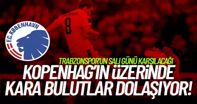 Kopenhag'ın üstünde kara bulutlar dolaşıyor!