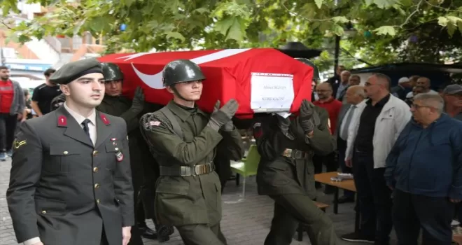 Kore gazisi Artvin’de son yolculuğuna uğurlandı